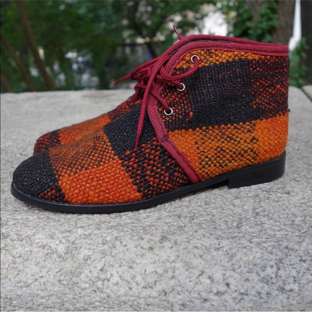 Turkish Kilim Boots handmade with love. Size 7